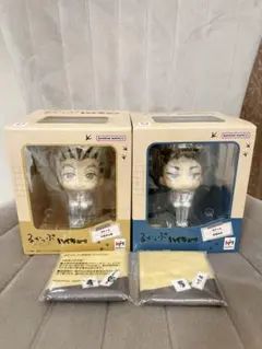 【新品・未開封】　ハイキュー!! 　るかっぷ　木兎光太郎　赤葦京治　座布団付き