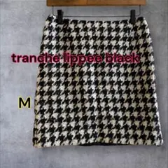 a0592 スカート　千鳥柄　総柄　ミニスカート　M　可愛い