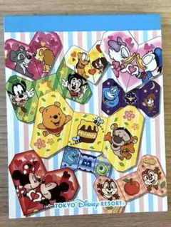 ディズニーキャラクター メモ用紙セット A5サイズ