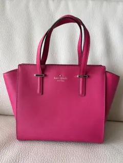 【美品✨✨】kate spade ピンク ハンドバッグ ショルダー紐付き