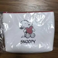 DHC スヌーピー ポーチとミラーセット　ハート
