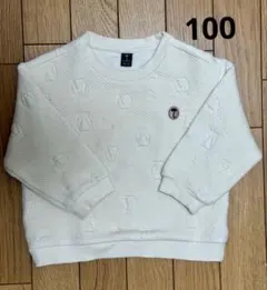 【moimoln】 バード刺繍　アウルジャガードトップス　モイモルン