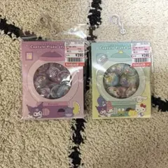 カプセルフレークステッカーズ　サンリオ　２枚セット
