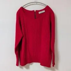 nano universe ケーブルニット