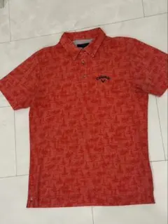 Callaway レッド ポロシャツ
