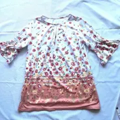 春、秋…五分袖が可愛いチュニック