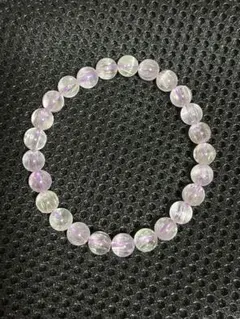 極上の透明感と幻想的なキャッツアイ〜高品質クンツァイト10mm 