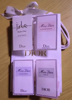 【お値下げ】新品未使用⭐︎Dior ディオール 香水 試供品 サンプル　おまけ付