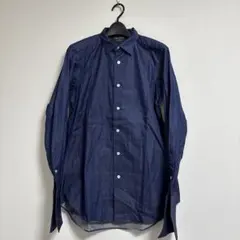 tomorrowland pilgrim ダブルカフス　シャンブレー シャツ