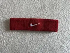 NIKE ヘアバンド 赤