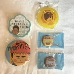 GENERATIONS ガチャ　缶バッジミラー　片寄涼太　数原龍友　中務裕太