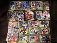 当時物 ストリートファイターII カード27枚まとめ売り
