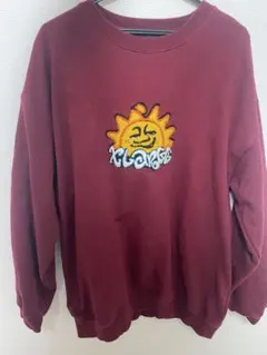 XLARGE バーガンディ スウェット L