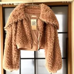 LIZ LISA. ファー風ピンクジャケット