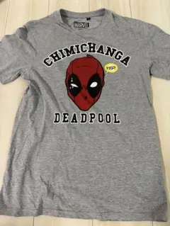 MARVEL Deadpool Tシャツ Sサイズ グレー