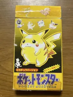 ポケモントランプ　ピカチュウバージョン 初代】ポケットモンスター トランプ ピカチュウバージョン