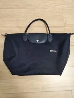 ロンシャン トートバック M ブラック