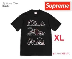 希少レア Supreme 2018AW System Tee 【XL】
