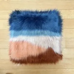 フランフラン フェイクファー クッションカバー 45×45