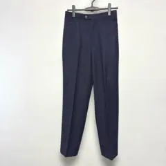 美品質ポールスミスロンドン ウールスラックス ネイビー ストライプ M 日本製のサムネイル