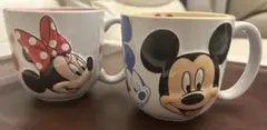 東京ディズニーリゾート　ミッキーマウスとミニーマウス　ビッグマグカップセット
