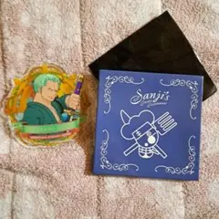 ワンピース USJ サンレス アクリルコースター ゾロ - メルカリ