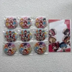 すとぷり 缶バッジ9個セットとオリジナルクリアカード