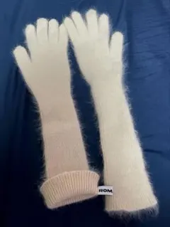 samoyed/ROMA アンゴラニットロンググローブ