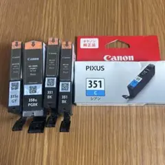 Canon 純正 インクカートリッジ BCI-351 350XL セット