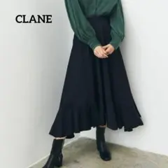 L*t様 クラネ　アシンメトリーヘムスカート　ラップスカート　ティアード　黒　小