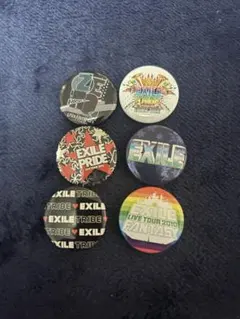 EXILE 缶バッジ 6個セット