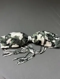 H&M マーブル柄 バンドゥビキニ トップスのサムネイル