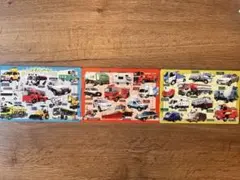 知育玩具 がんばるじどうしゃ パズル 3枚セットのサムネイル