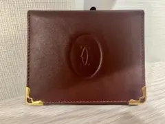 Cartier カルティエ マストライン ボルドー 名刺入れ
