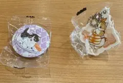 くら寿司　モフサンド　ラバーチャーム　缶バッチ　ビッくらポン　mofusand