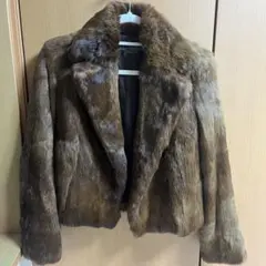 BODY DRESSING Deluxe ブラウンファーコート 9号