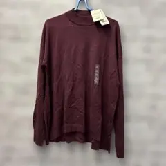 ユニクロ　エクストラファインメリノ　ハイネックセーター　XL 整理番号M79