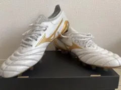 今日だけ値下げ ミズノ モレリアネオ4β ホワイト×ゴールド 28.5cm