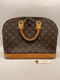 Louis Vuitton モノグラム ハンドバッグ アルマ 鍵付き