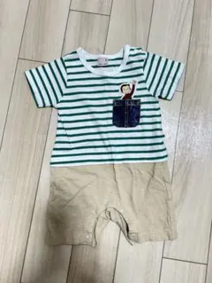 プティマイン　おさるのジョージ　ロンパース