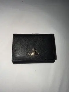 Vivienne Westwood 三つ折り財布 がま口 ブラック