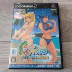 PS2 パチパラ13 スーパー海とパチプロ風雲録