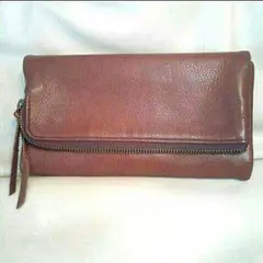 ニコアンドの革長財布