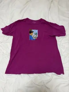 FUCKING AWSOMEパープル Tシャツ フロントプリントのサムネイル