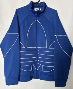 adidas☆ビッグトレフォイル☆ジャージトラックジャケット☆Lサイズ美品！