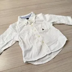 baby gap/80 胸刺繍 シンプルシャツ