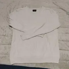 ZARA MAN ホワイト Vネック セーター