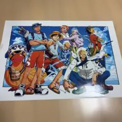 ワンピース　2001年　カレンダー　ルフィ・ゾロ・サンジ・ナミ他　アニメ ワンピース 2001年 カレンダー ルフィ・ゾロ・ナミ・サンジ他 アニメ