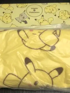 ミスド×ポケモン　ピカチュウ　ブランケット　タマゲた！グッズコレクション 紙袋付