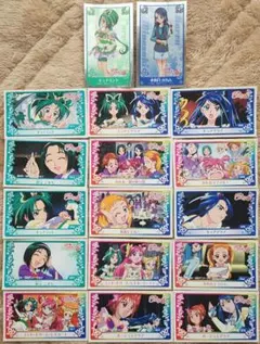 プリキュア5 シールコレクションキュアミント水無月かれん17枚シルバーシールのサムネイル